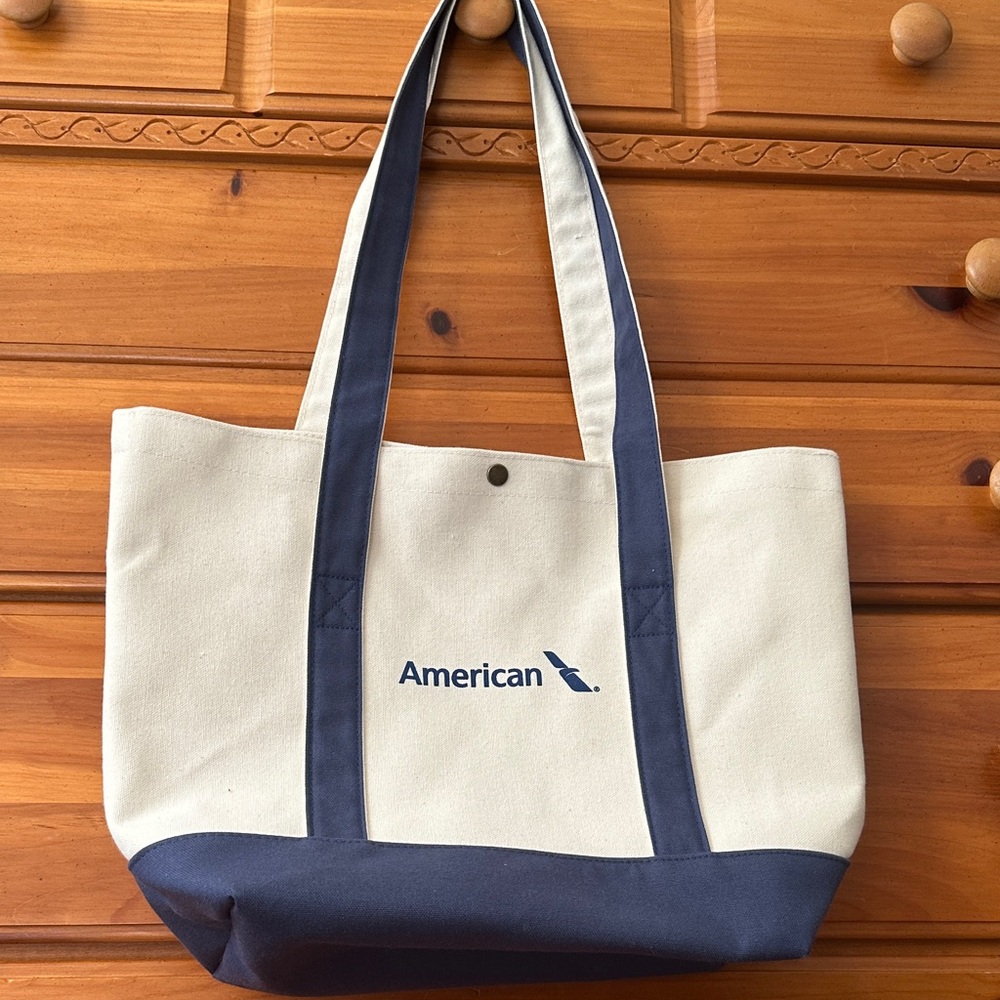 American Airlines Canvas Tote Bag
